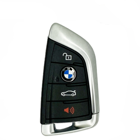 2015-2021 BMW G-Series / 4-Button Smart Key / 04047-17-02336 / N5F-ID21A / Black (OEM REFURB)