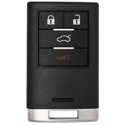 2008-2015 Cadillac CTS DTS STS / 4-Button Smart Key / PN: 25946298 / M3N5WY7777A (AFTERMARKET)