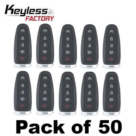 50 x 2013-2020 Ford / 5-Button Smart Key / PEPS / PN: 164-R7995 / M3N5WY8609 (AFTERMARKET) (Bundle of 50)