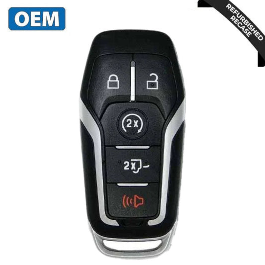 2015-2017 Ford / 5-Button Smart Key / PN: 164-R8117 / M3N-A2C31243300 (OEM Recase)
