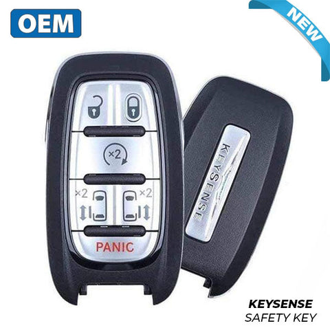 2017-2020 Chrysler Pacifica Voyager / 6-Button Smart Key w/ KeySense / PN: 68238688AC  /  M3N-97395900 (OEM)