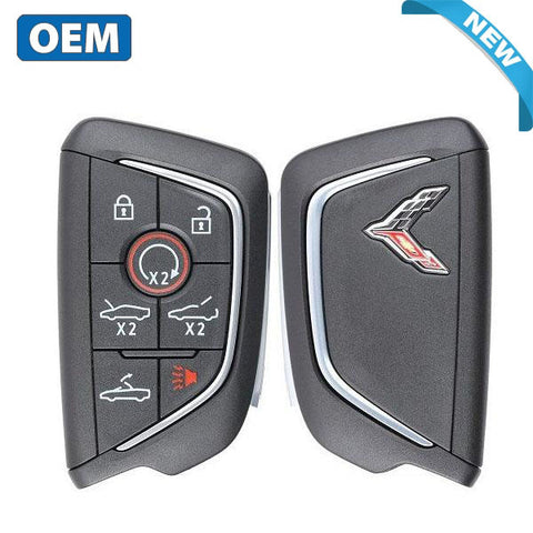 2020-2024 Chevrolet Corvette / 7-Button Smart Key / PN: 13538853 / YG0G20TB1 (OEM)
