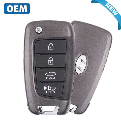 Universal Hyundai 2021-2023 Elantra 4-Button Remote Flip Key (OEM) for Canadian Version