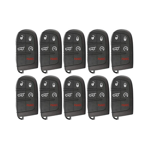 25 x 2014-2022 Jeep Grand Cherokee / 5-Button Smart Key / PN: 68143505AC / M3N-40821302 (AFTERMARKET) (Bundle of 25)