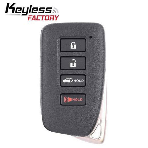 2015-2020 Lexus NX300h NX200T LX570 / 4-Button Smart Key / PN: 89904-78670 / HYQ14FBA / Board 2020 (AFTERMARKET)