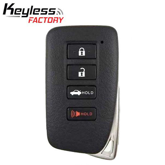 2013-2019 Lexus / 4-Button Smart Key / PN: 89904-53651 / HYQ14FBA / AG Board (AFTERMARKET)