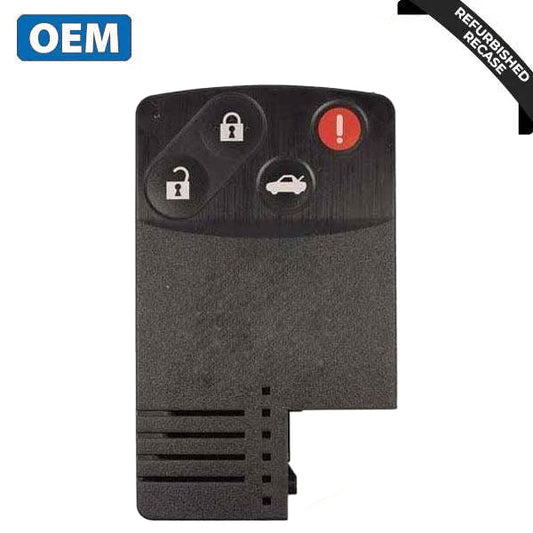 2004-2011 Mazda MX-5 Miata RX-8 / 4-Button Smart Card Key / PN: NFY7-67-5RYB / BGBX1T458SKE11A01 (OEM Recase)