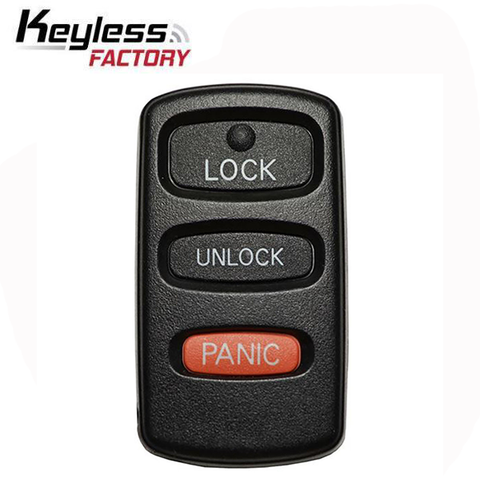 1999-2001 Mitsubishi / Eclipse / Galant / 3-Button Keyless Entry Remote / PN: MR587859 / HYQ12ABA (AFTERMARKET)