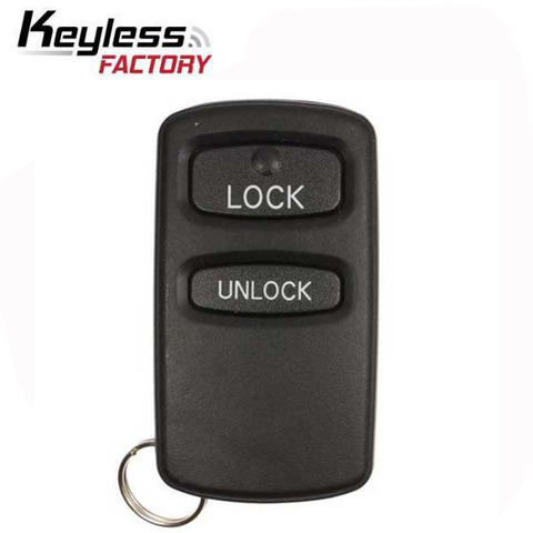 2000-2003 Mitsubishi Montero / 2-Button Keyless Entry Remote / PN: MR587978 / E4EG8D-522M-A (AFTERMARKET) KLF