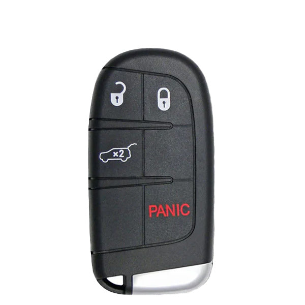 2014-2019 Jeep Grand Cherokee / 4-Button Smart Key / PN: 68143504AC / M3N-40821302 (OEM Recase)
