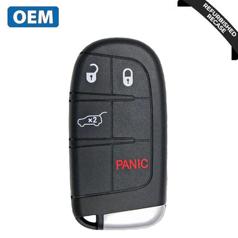 2014-2019 Jeep Grand Cherokee / 4-Button Smart Key / PN: 68143504AC / M3N-40821302 (OEM Recase)
