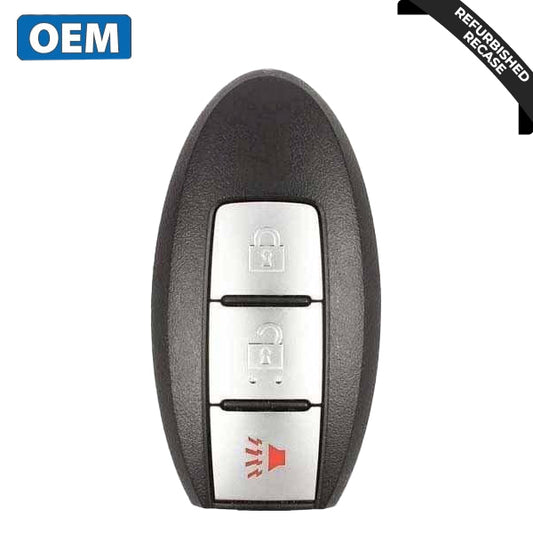 2009-2019 Nissan Murano 370Z / 3-Button Smart Key / PN: 285E3-1AA7A / KR55WK49622 (OEM Recase)