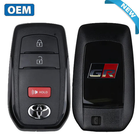 2024 Toyota Corolla GR / 3-Button Smart Key / PN: 8990H-12460 / HYQ14FBW (OEM)