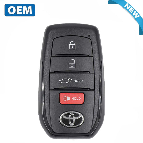 TOYOTA スマートキー トランスミッター 8990H-V1041 2024-2025 Toyota Landcruiser / 4-Button Smart Key / PN: 8990H