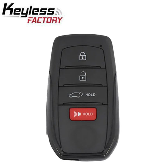 2021-2023 Toyota Venza / 4-Button Smart Key / PN: 8990H-48050 / HYQ14FBX (Aftermarket)