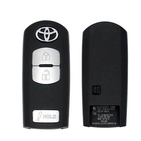 OEM Toyota Yaris 2017-2020 / Yaris IA 2017-2018 Smart Key Remote Fob - Uncut (WAZSKE13D02)