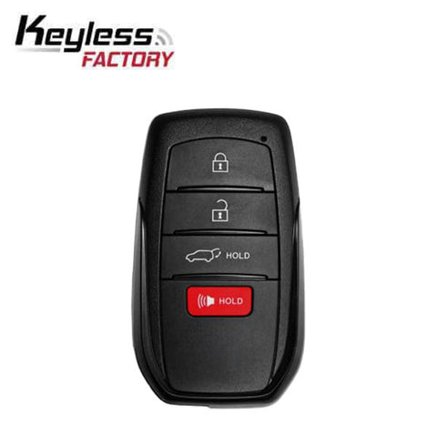 2022-2023 Toyota Corolla Cross / 4-Button Smart Key / PN: 8990H-0A020 / HYQ14FBW (AFTERMARKET)