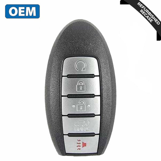2013-2016 Nissan Pathfinder / 5-Button Smart Key / PN: 285E3-9PA5A / KR5S180144014 (OEM Recase)
