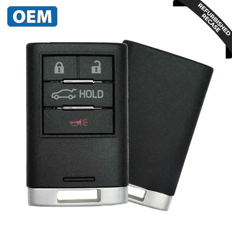 2013-2014 Cadillac ATS XTS / 4-Button Smart Key / PN: 22856929 / NBG009768T (OEM Recase)