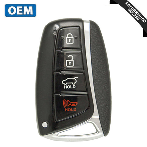 2013-2018 Hyundai Santa Fe / 4-Button Smart Key / PN: 95440-4Z200 / SY5DMFNA04 (OEM Recase)