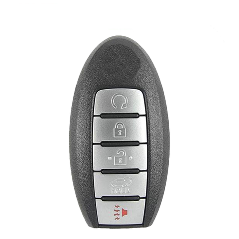 2017-2020 Nissan Rogue / 5-Button Smart Key / PN: 285E3-6FL7A / KR5S180144106 (OEM Recase)