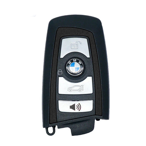 2013-2018 BMW 7 / 5 / 3 Series / 4-Button Smart Key / YGOHUF5767 / FEM / 433 Mhz - Black Trim (OEM Refurb)