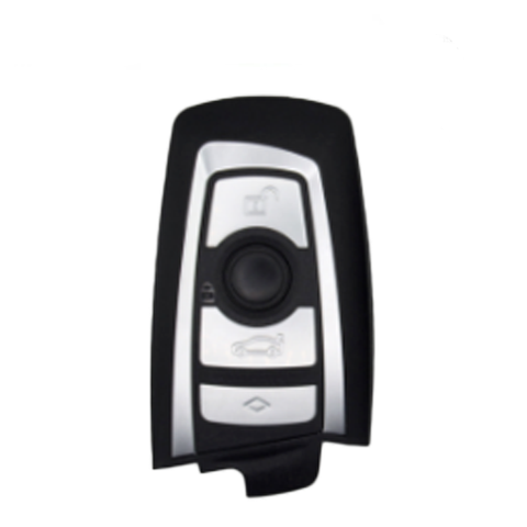 2013-2018 BMW 7 / 5 / 3 Series / 4-Button Smart Key / YGOHUF5767 / FEM / 433 Mhz - Black Trim (OEM Recase)
