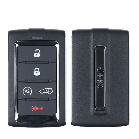 2021-2022 Jeep Grand Cherokee / 5-Button Smart Key / PN: 68377534AB / M3NWXFOB1 (OEM Refurb)