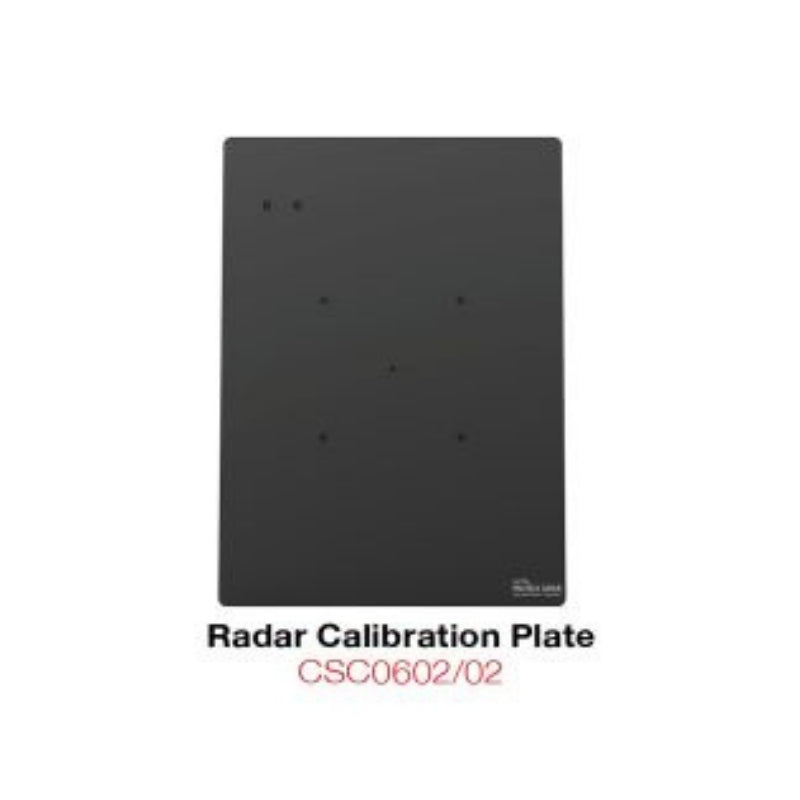 Radar calibration plate