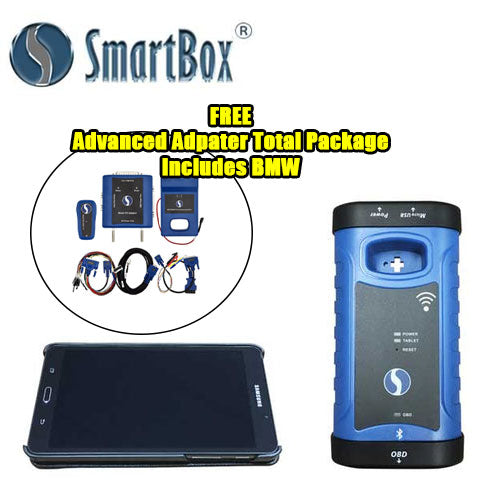 SmartBox - Automotive Key Programmer (2nd Generation) & Advanced Adapter Total Package - Includes BMW