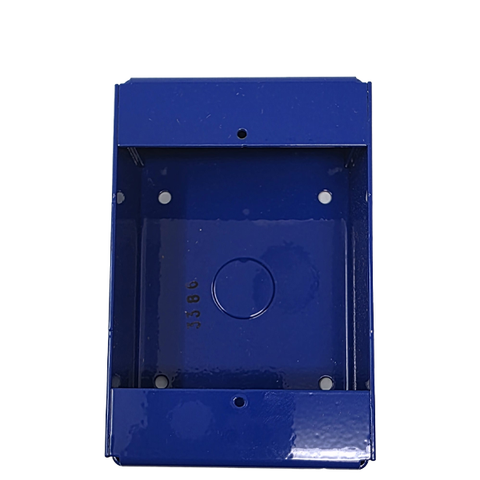 SDC - 492-BB - Blue Surface Mount Box - For 492 Series Pull Station Emergency Exit - Blue