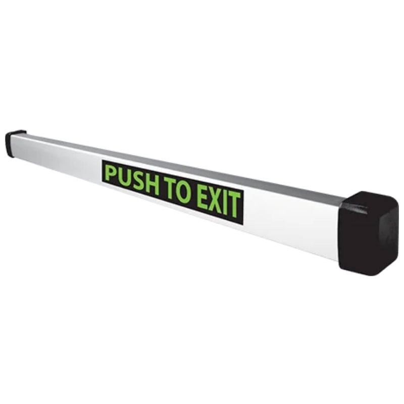 SDC - PSB560 - Sure Exit - Request-To-Exit Sense Bar - Non-Latching - Tri-Failsafe Sensors - DPDT - Black Anodized Aluminum Finish