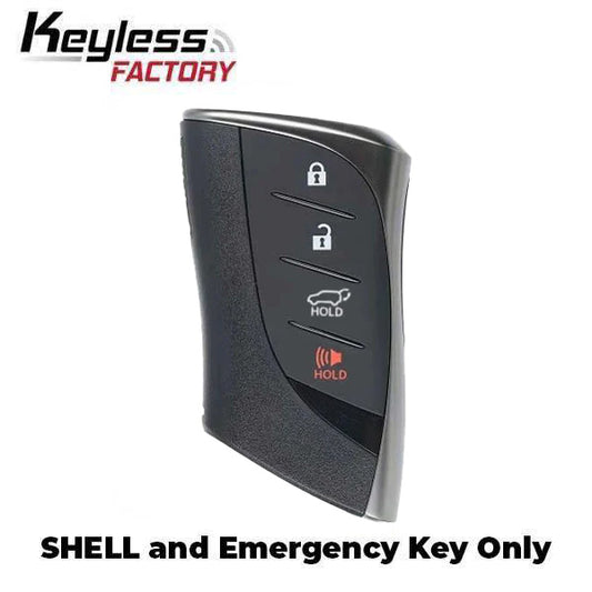 2018-2023 Lexus Hatchback / 4-Button Smart Key SHELL / PN: 8990H-76610 / HYQ14FBZ (AFTERMARKET)