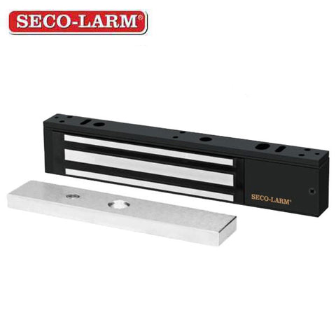 Seco-Larm - Single Door Maglock - 600 lb Holding Force - UL Listed (Black)