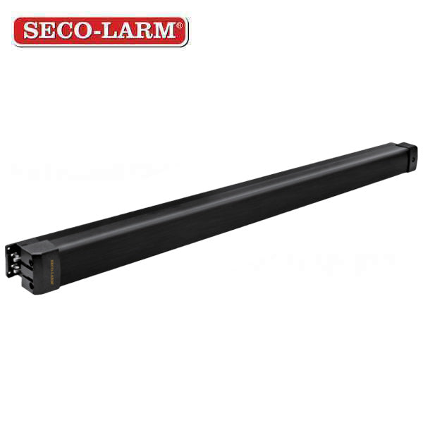 Seco-Larm - 961B - Electro Mechanical Push Bar - Double-Locking Spindle - Aluminum Alloy - Reversible - Non-Handed - Black