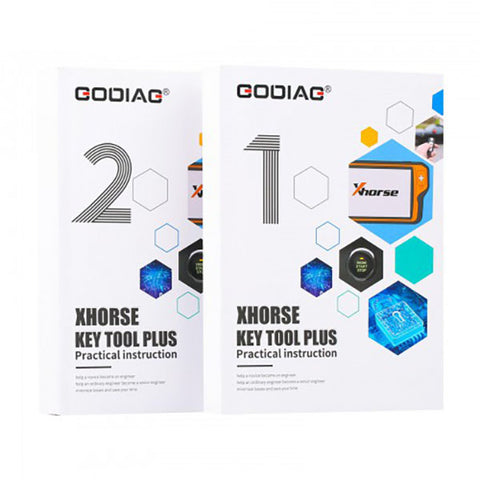 GODIAG - Xhorse Key Tool Plus Practical Instruction Books 1 & 2