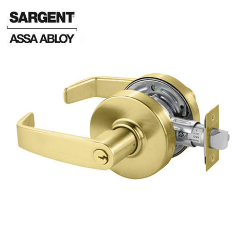 Sargent - 7G37 - Mechanical Cylindrical Lock - L Rose / L Lever - Classroom -  LA Keyway - Optional Finish - Grade 1