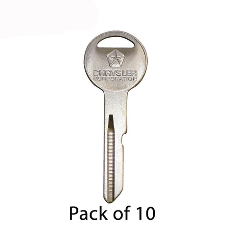 33143 Key Chrysler / Dodge / Plymouth Y149 / 320433 Mechanical Key (Strattec ...