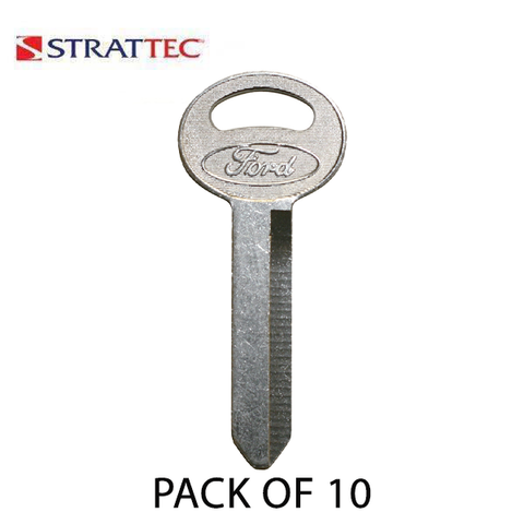 Strattec - 321202 - Non RFID - H50 - Mechanical Key - Ford (Pack of 10)