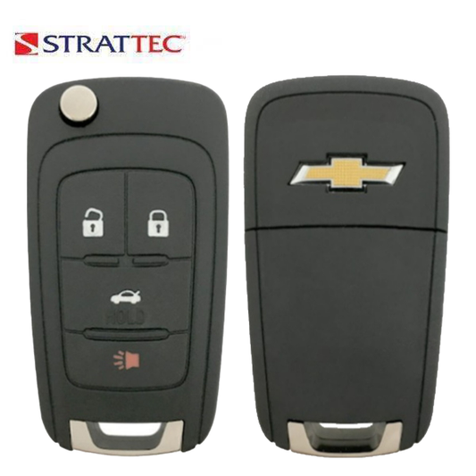 2014-2015 Chevrolet / 4-Button Flip Key / PN: 5912544 / OHT01060512 (Strattec)