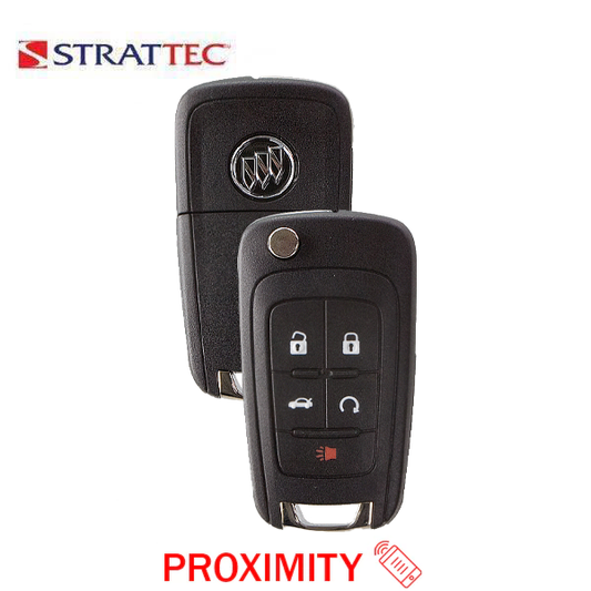 2010-2019 Buick / 5-Button Flip Key / PEPS /PN: 5912559 / P4O9MK74946931 (Strattec)