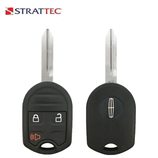 2006-2014 Lincoln / 3-Button Remote Head Key / PN: 5915217 / CWTWB1U793 (Strattec)