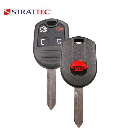 2010-2014 Ford Mustang / 4-Button Remote Head Key / PN: 5921293 / CWTWB1U793 (BOSS) (Strattec)