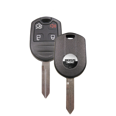 2010-2014 Ford Mustang / 4-Button Remote Head Key / PN: 5921294 / OUCD6000022 (Strattec)