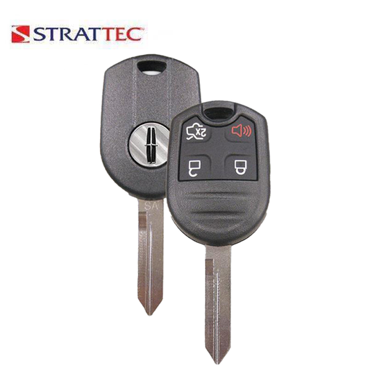 2006-2017 Lincoln / 4-Button Remote Head Key / PN: 5921295 / CWTWB1U793 (Strattec)