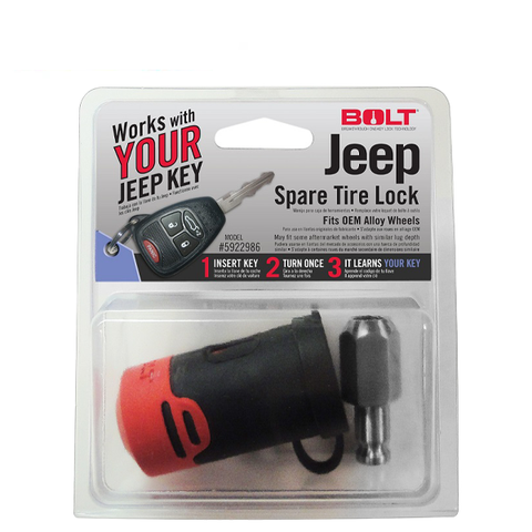 1991-2022 Jeep Wrangler / Spare Tire And Wheel JK Lock / Bolt / 5922986 (Strattec)