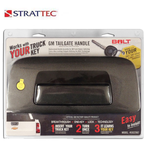 Strattec - 5922987 - GM Tailgate Handle Lock - B106 Cylinder