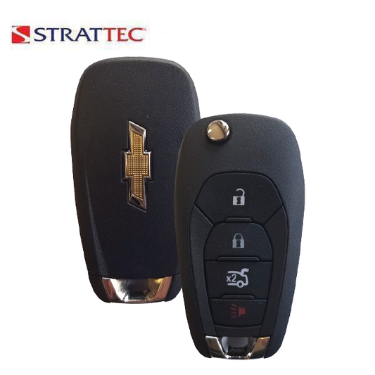 2016-2020 Chevrolet / 4-Button Flip Key / PN: 5933405 / LXP-T003 (Strattec)
