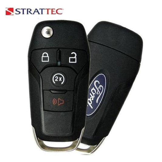 2023 Ford F-Series / 4-Button Flip Key / PN: 5945868 / N5F-A08TBLP (Strattec)