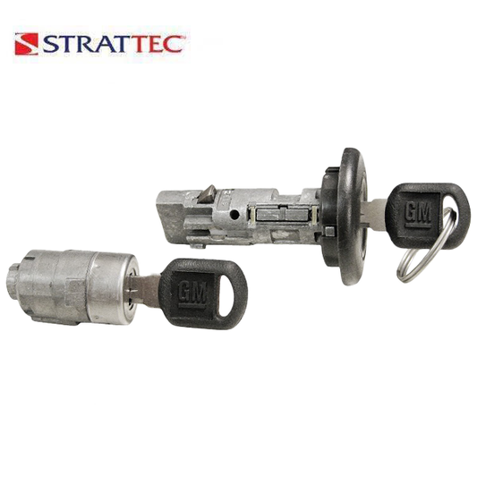 2003 - 2009 GM / Ignition Door Lock Kit / Coded / 7012945 (Strattec)